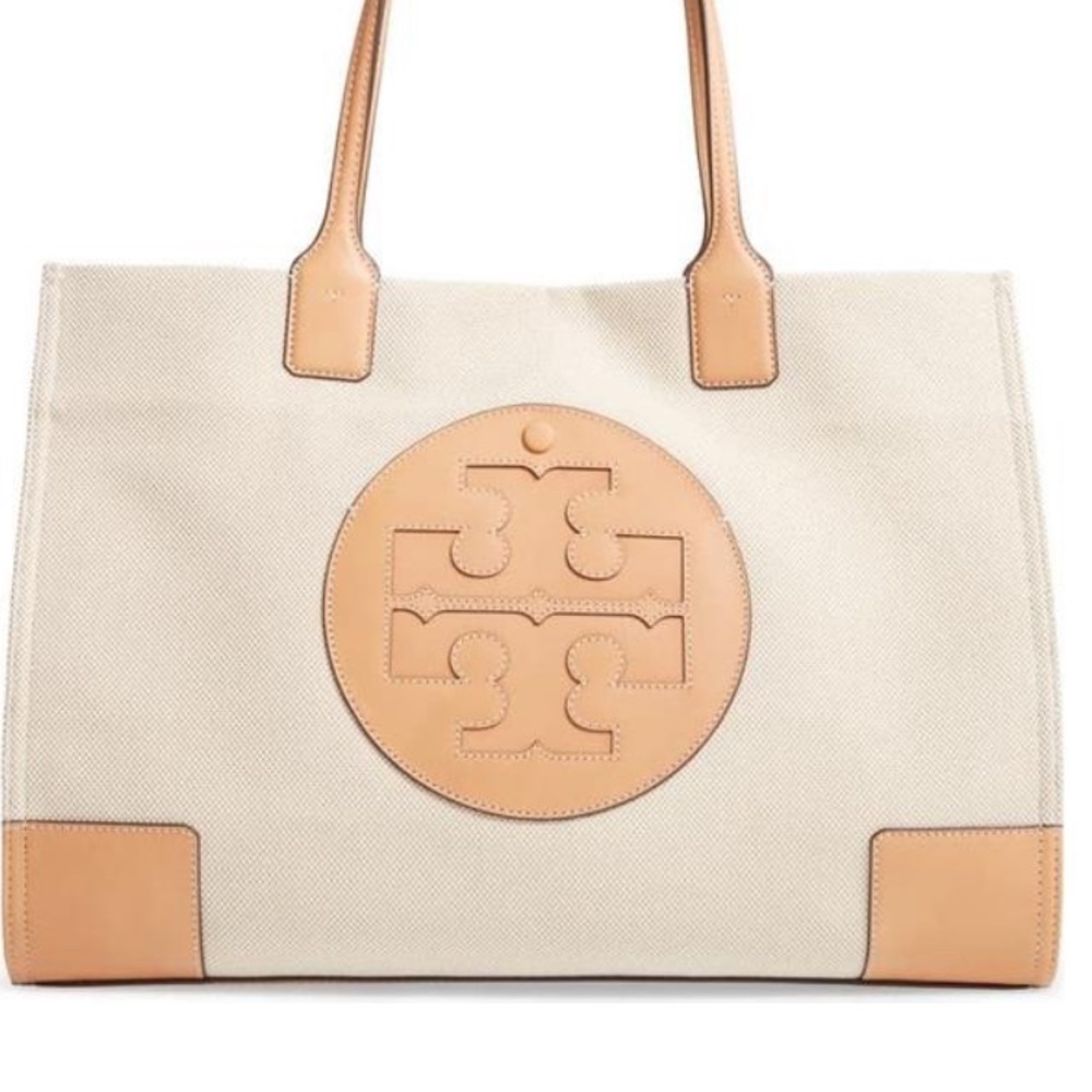 Tory Burch Ella Canvas tote  large